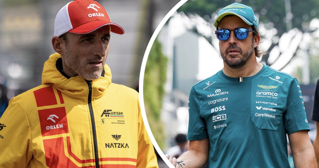 Kubica stanął w obronie Alonso. Potem wyznał. "Mam nadzieję"