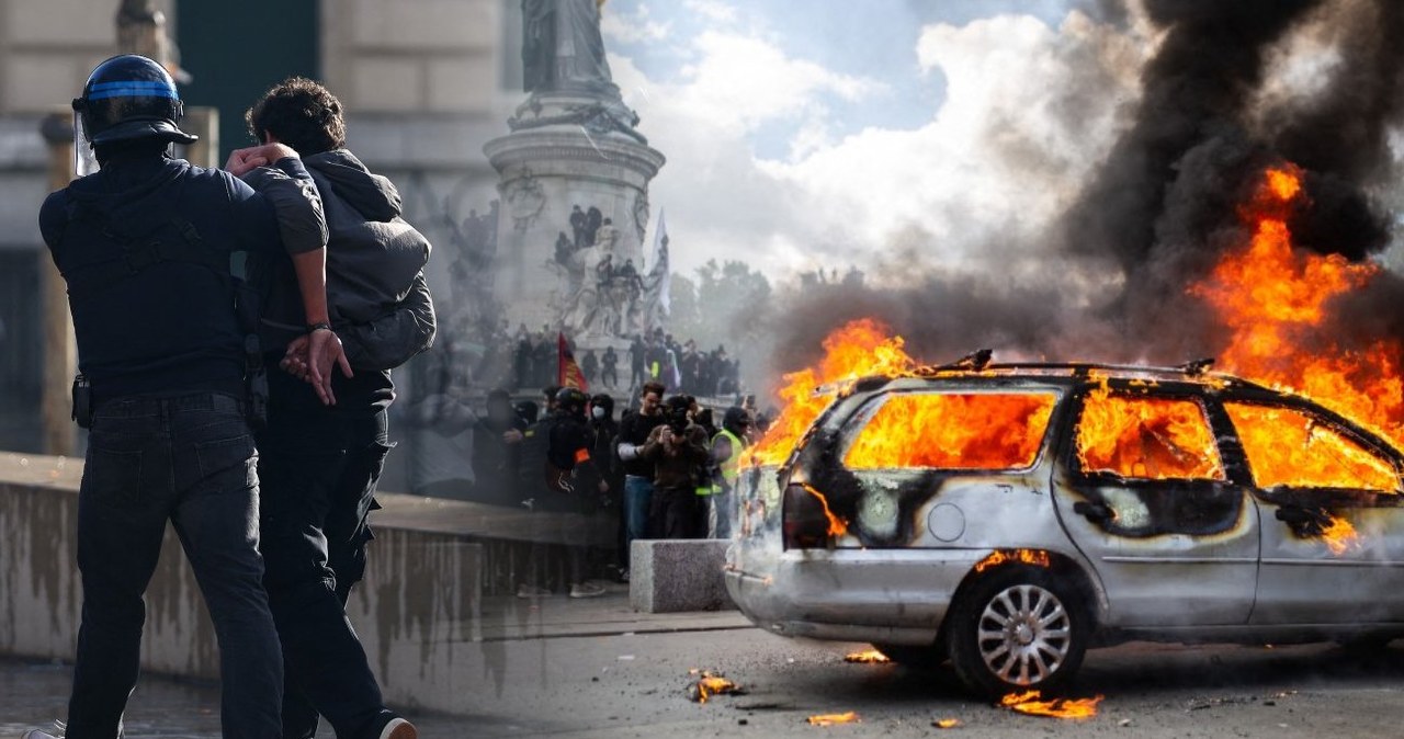 Paryż zbiera się po zamieszkach, policja ujawniła dane. "Rekordowa liczba"