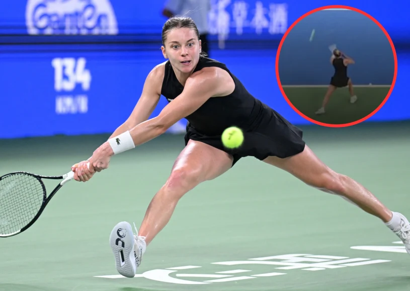 Chwalińska zaskoczona w pierwszym secie. Błyskawiczna reakcja WTA