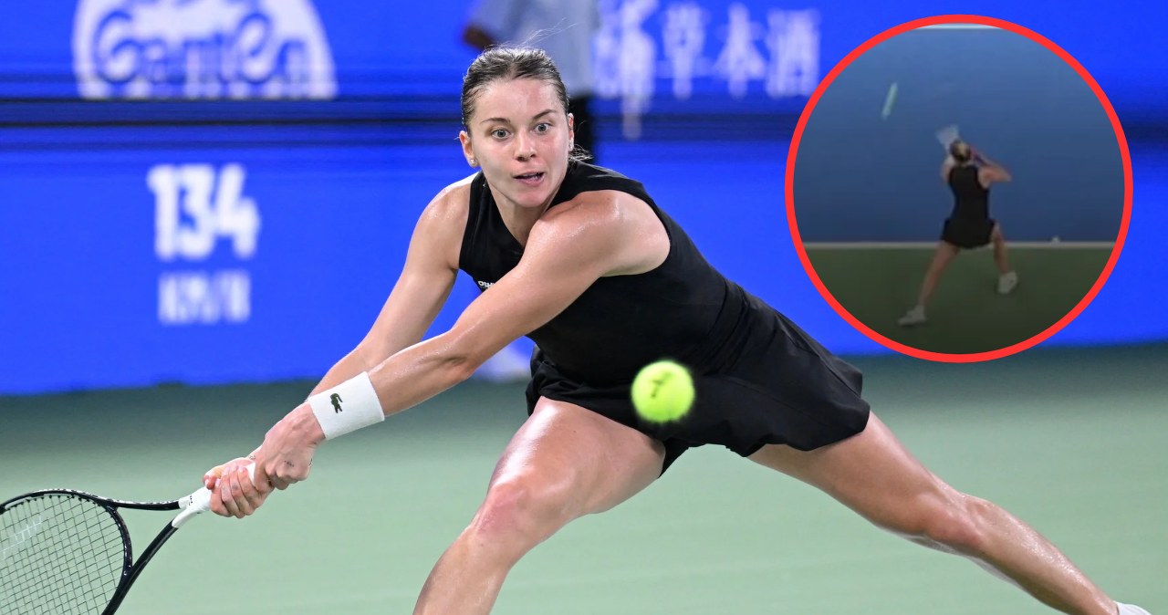 Chwalińska zaskoczona w pierwszym secie. Błyskawiczna reakcja WTA