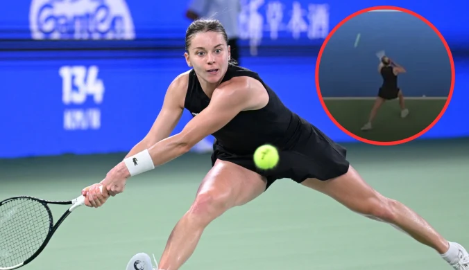 Chwalińska zaskoczona w pierwszym secie. Błyskawiczna reakcja WTA