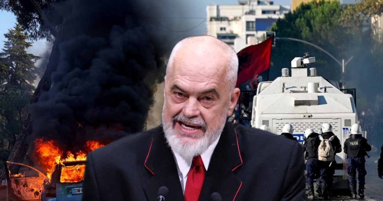 Protesty w Albanii, chaos na ulicach. Premier nie chce ustąpić