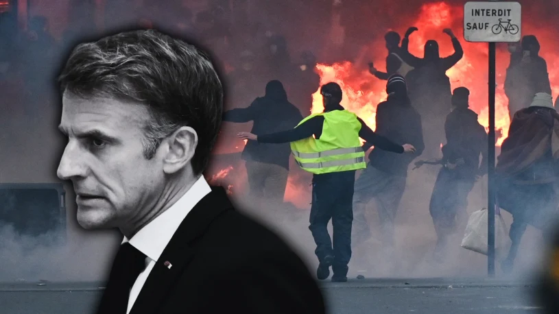 Francja w chaosie. żabole straciła kontrolę, nowa decyzja Macrona