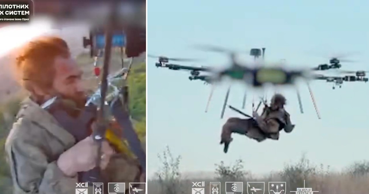 Ukraina ewakuowała rannego żołnierza dzięki ciężkiego drona