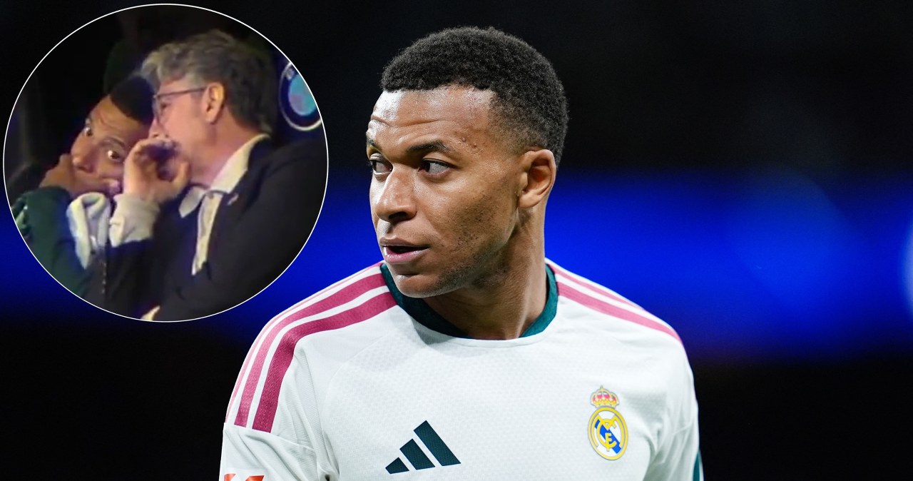 Zaczęli śpiewać o "Polakach", Mbappe zaskoczony. Sceny podczas meczu Realu
