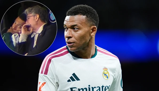 Zaczęli śpiewać o "Polakach", Mbappe zaskoczony. Sceny podczas meczu Realu