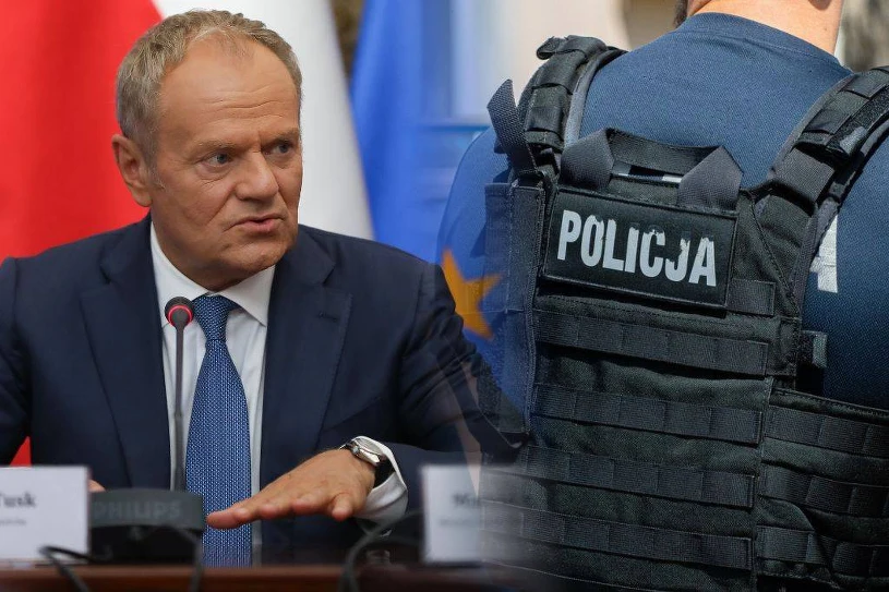 Policjant uratował 17 osób z płonącego budynku. Premier: Podjąłem decyzję