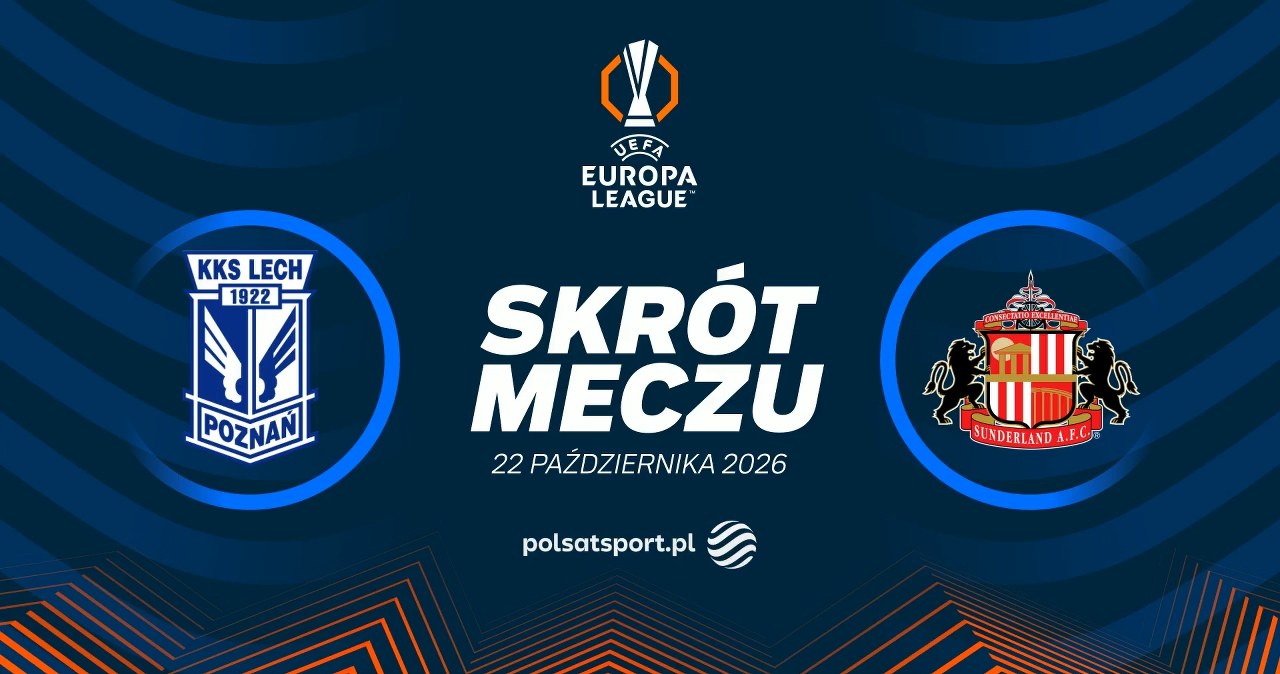 Lech Poznań - Sunderland AFC. Skrót meczu. WIDEO