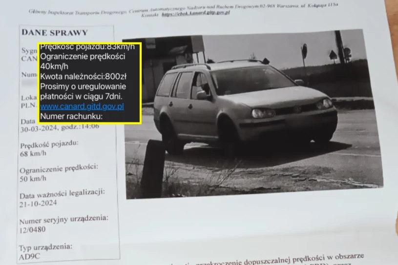 GITD ostrzega kierowców. Tak oszuści próbują wyłudzić pieniądze