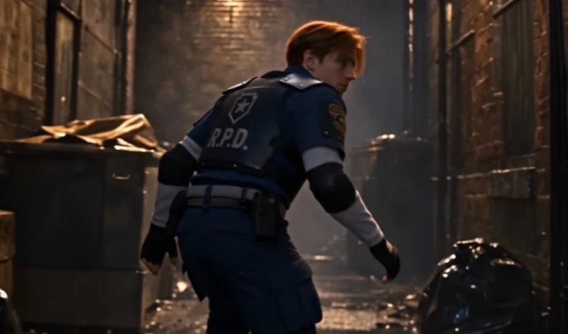 Pokaz słynnego Raccoon City dzięki AI. Resident Evil 2 w filmowym wydaniu