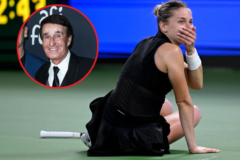 Dopiero co mówił o ograniczeniach Chwalińskiej. Takie słowa przed WTA Finals