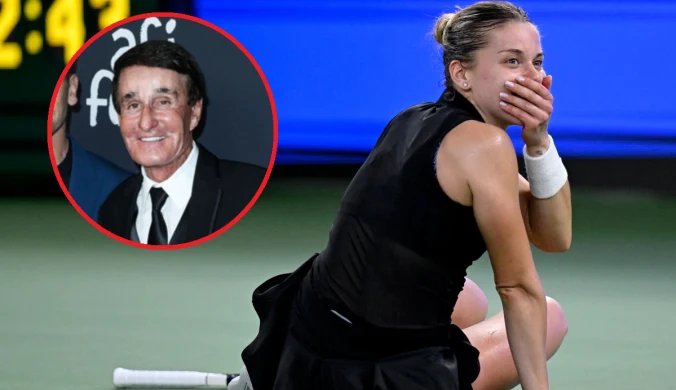 Dopiero co mówił o ograniczeniach Chwalińskiej. Takie słowa przed WTA Finals