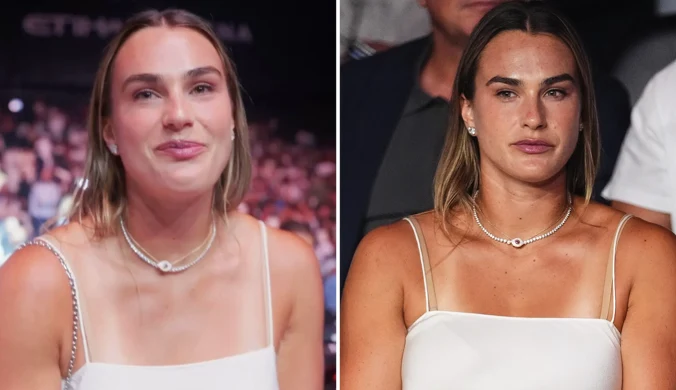 Sabalenka "przyłapana" na gali. Organizatorzy opublikowali nagranie