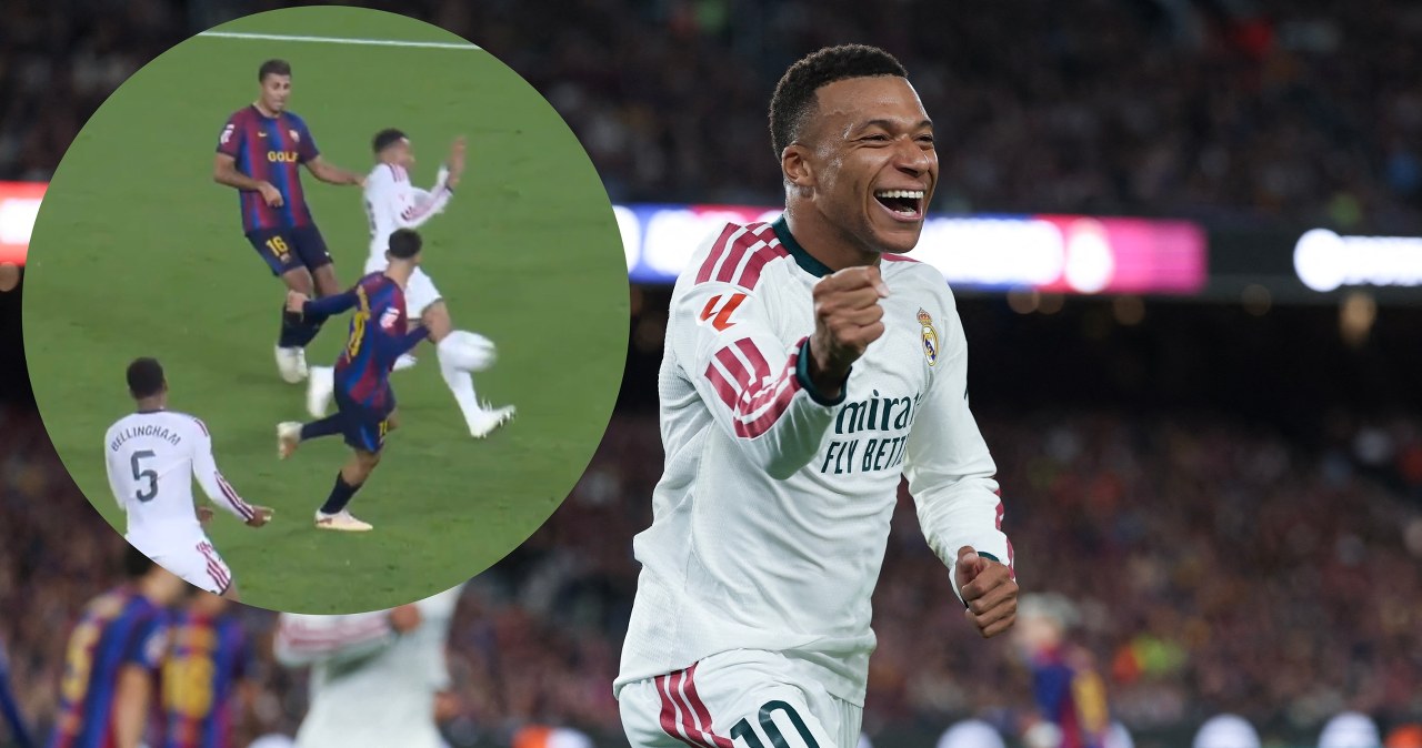 Kuriozalny gol Mbappe w El Clasico. W Barcelonie nie mogli uwierzyć
