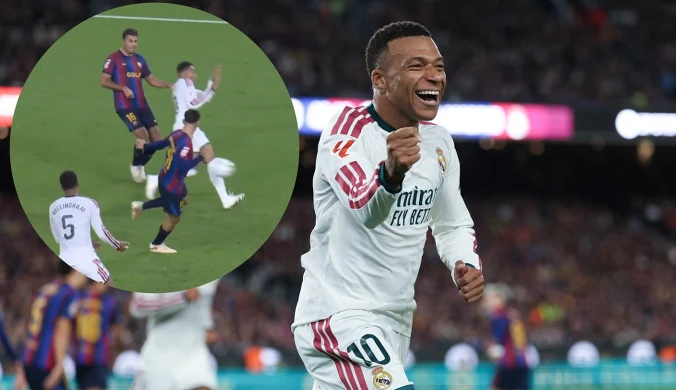 Kuriozalny gol Mbappe w El Clasico. W Barcelonie nie mogli uwierzyć