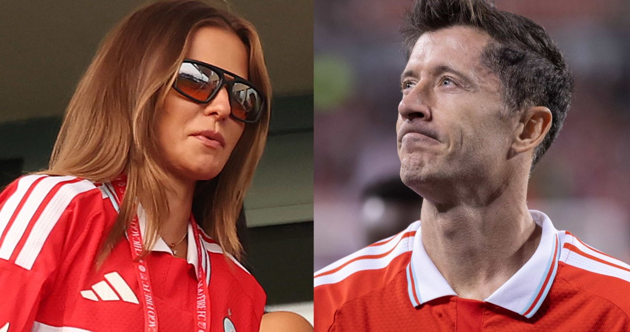 Lewandowski chwycił za mikrofon i przekazał ws. żony. "Wielkie gratulacje"