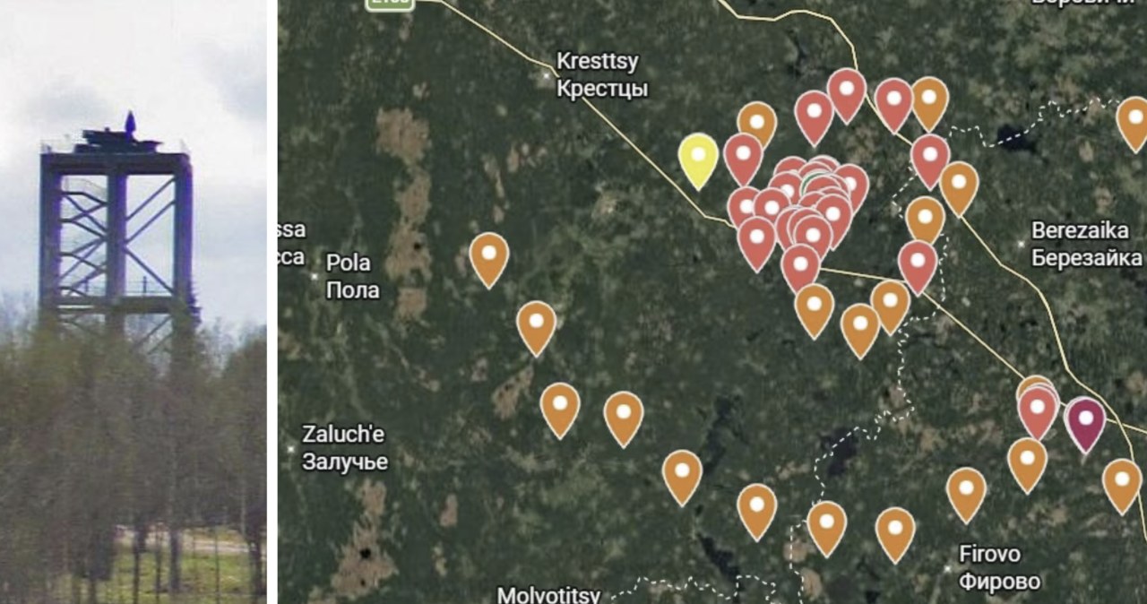 Postawili kolejne "wieże rozpaczy". Już ponad 50 chroni rezydencję Putina