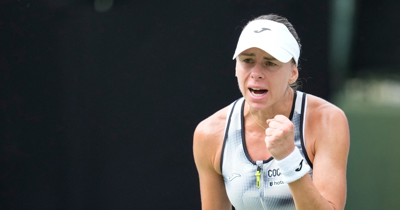 114 minut walki Magdy Linette z Rosjanką w Chinach. Tiebreak, później 6:4