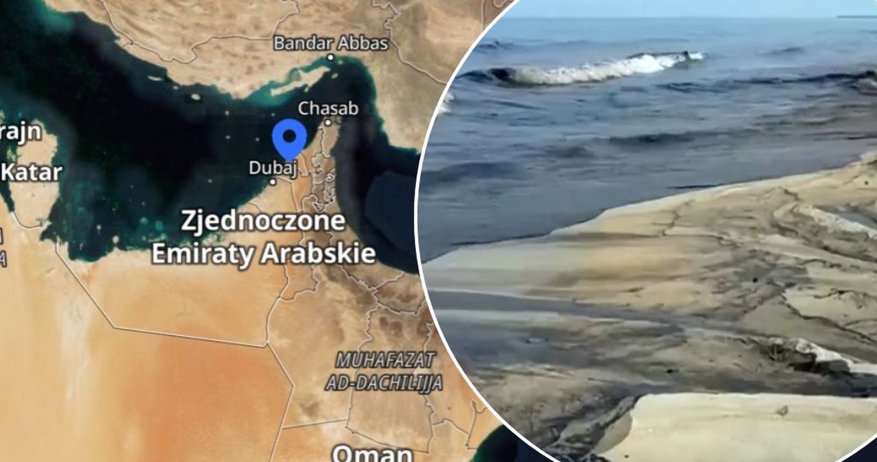 Wyciek ropy u wybrzeży ZEA się powiększa. Kolejne plaże zamknięte