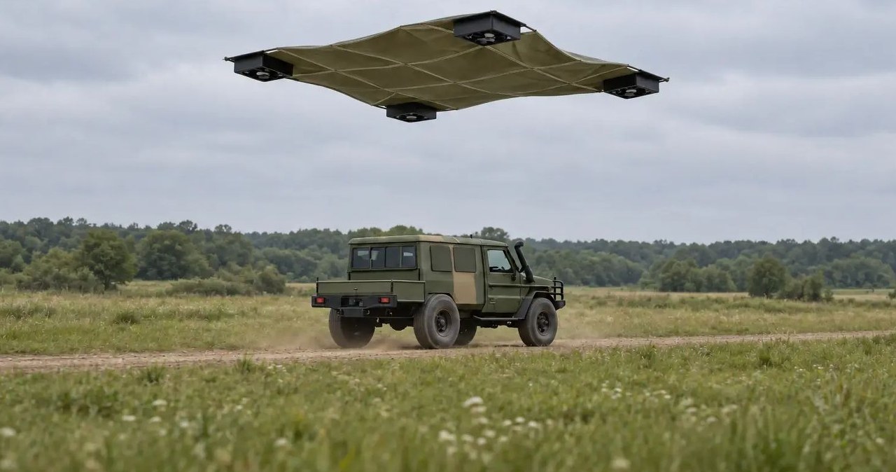 Zmylić radary i ukryć pozycje wojsk. Tak działa latający kamuflaż Air Cover