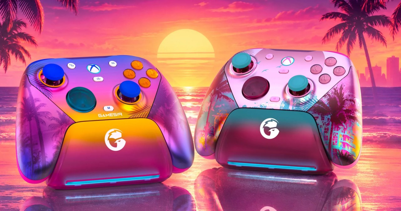 Neony i palmy jak z GTA 6, ale bez związku z Rockstar Games. Oto nowe pady
