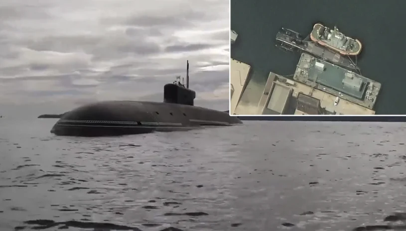 China is investigating  an different  submarine. Russia fires the Mace at this time