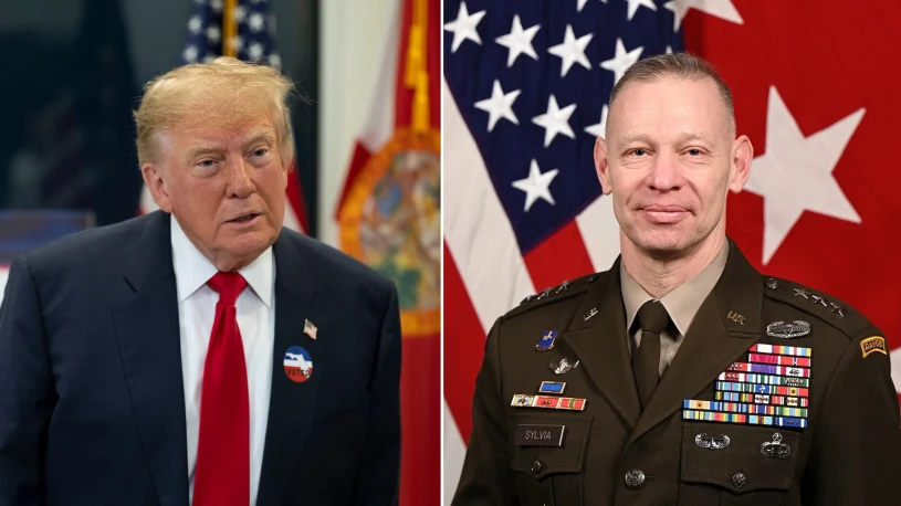 "Będzie miała duże kłopoty". Trump grozi gen. Sylvie, pomylił go z kobietą