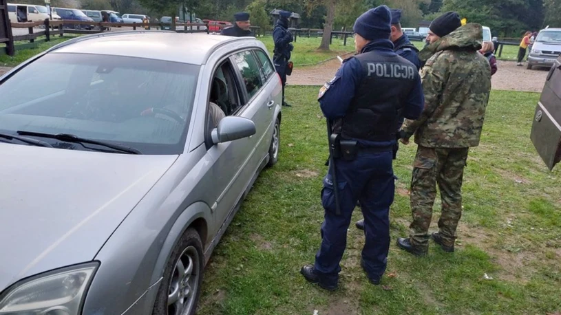 Zalew rumuńskich grzybiarzy na Podkarpaciu. Interweniowała policja
