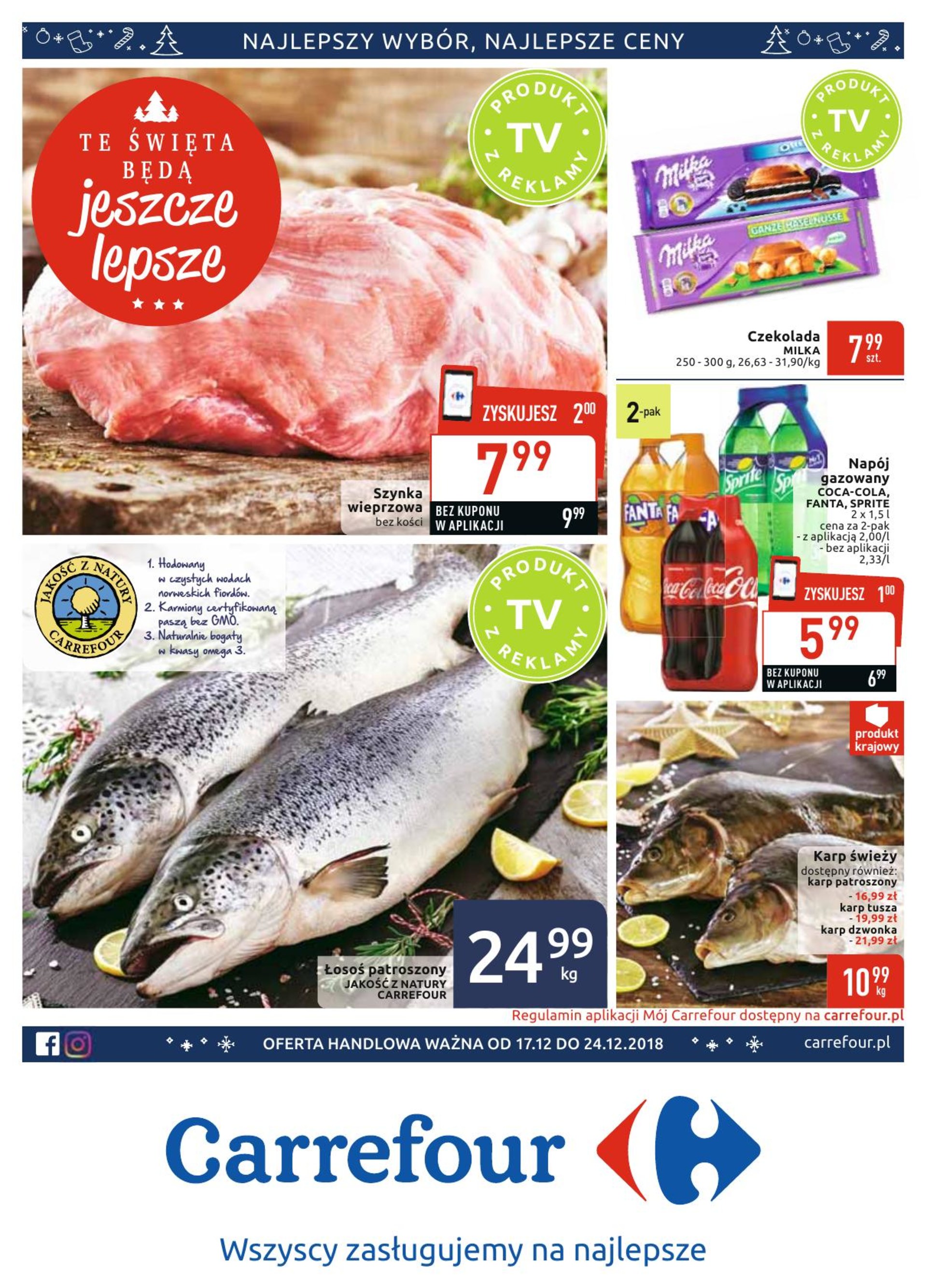 Gazetka Carrefour - gazetka-promocyjna-carrefour-17-12-2018,37471, strona 1, ważna od 2018-12-17 do 2018-12-24