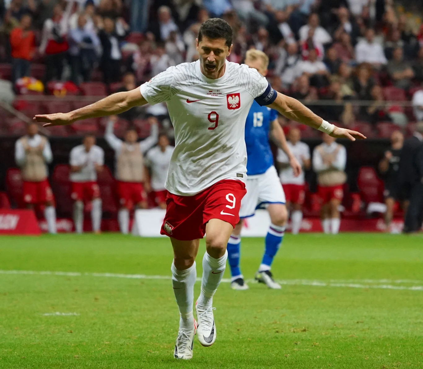 Lewandowski po pierwszym golu