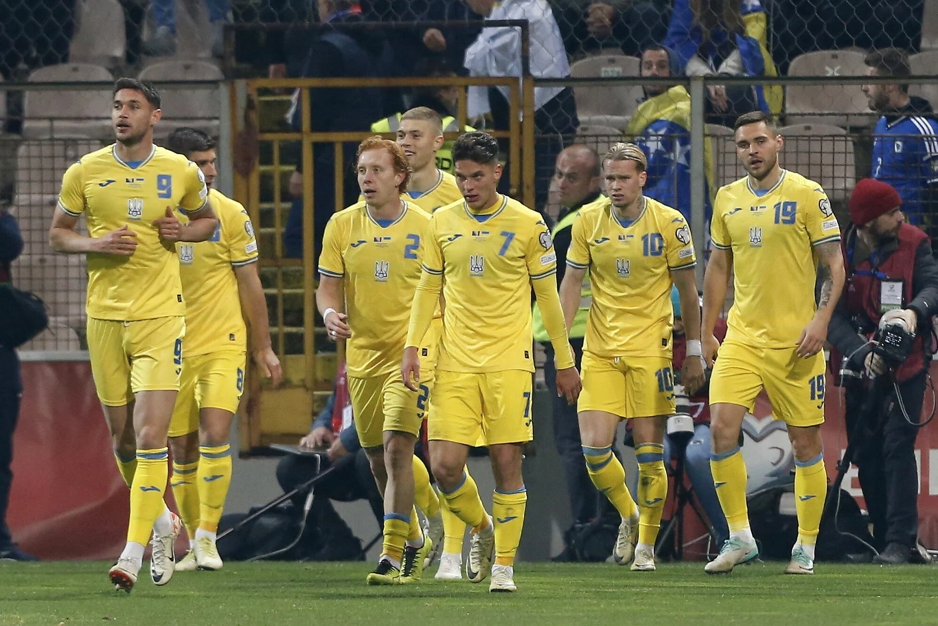 Reprezentacja Ukrainy.