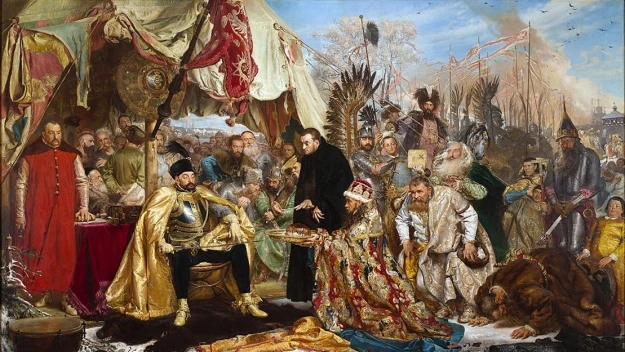 Stefan Batory pod Pskowem, Jan Matejko