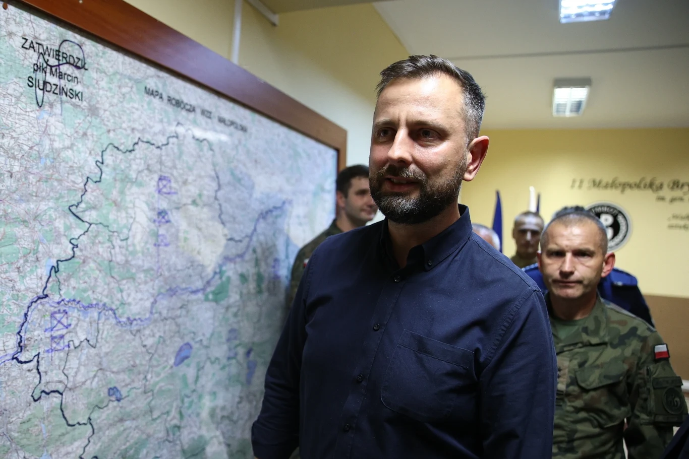 Władysław Kosiniak-Kamysz podczas odprawy w Krakowie