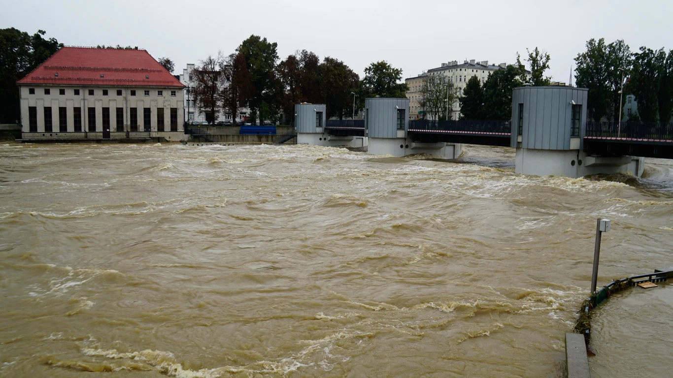 Sytuacja powodziowa w Nysie w poniedziałek