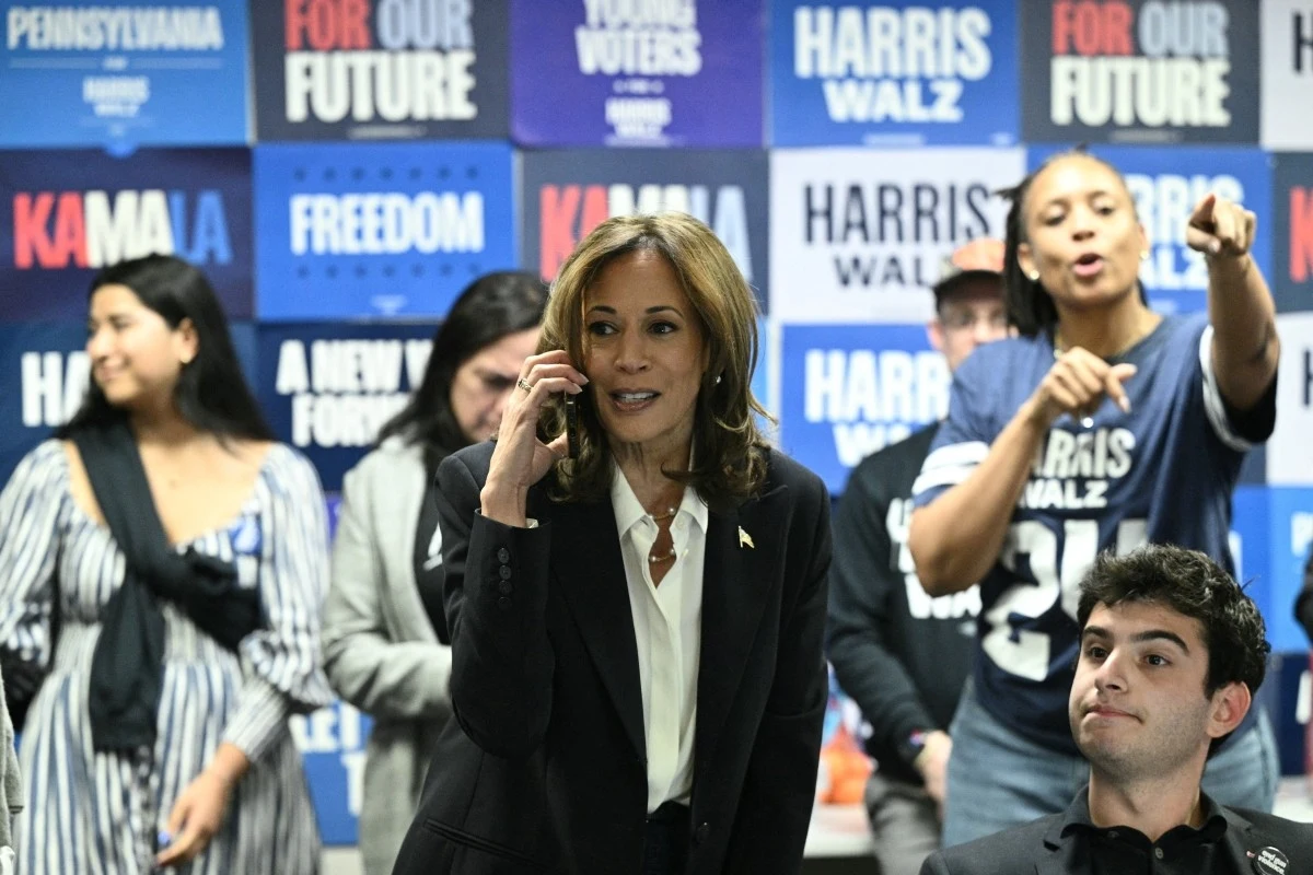 Kamala Harris w Waszyngtonie, fot. BRENDAN SMIALOWSKI