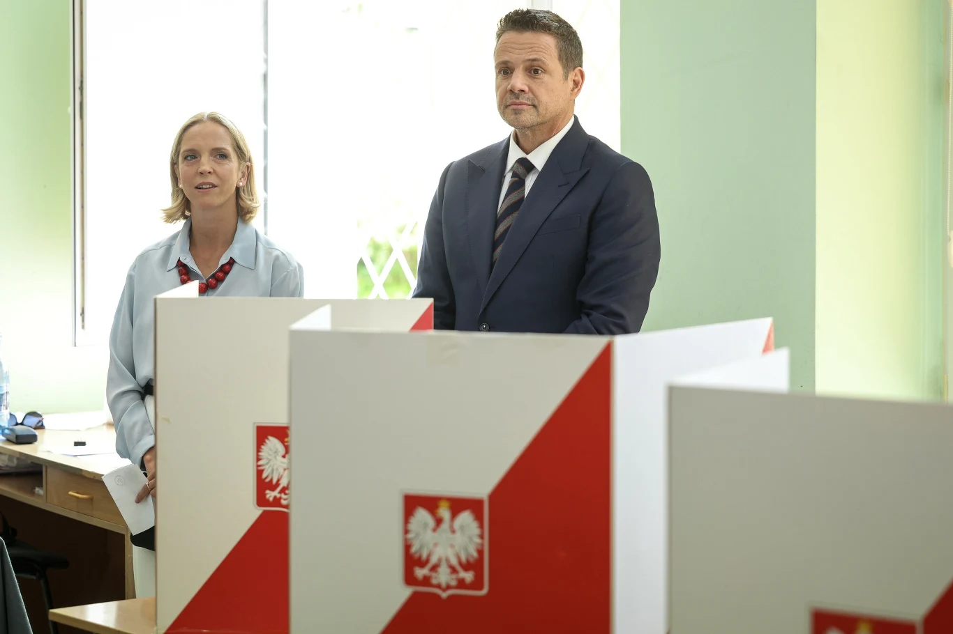 Rafał Trzaskowski i Małgorzata Trzaskowska