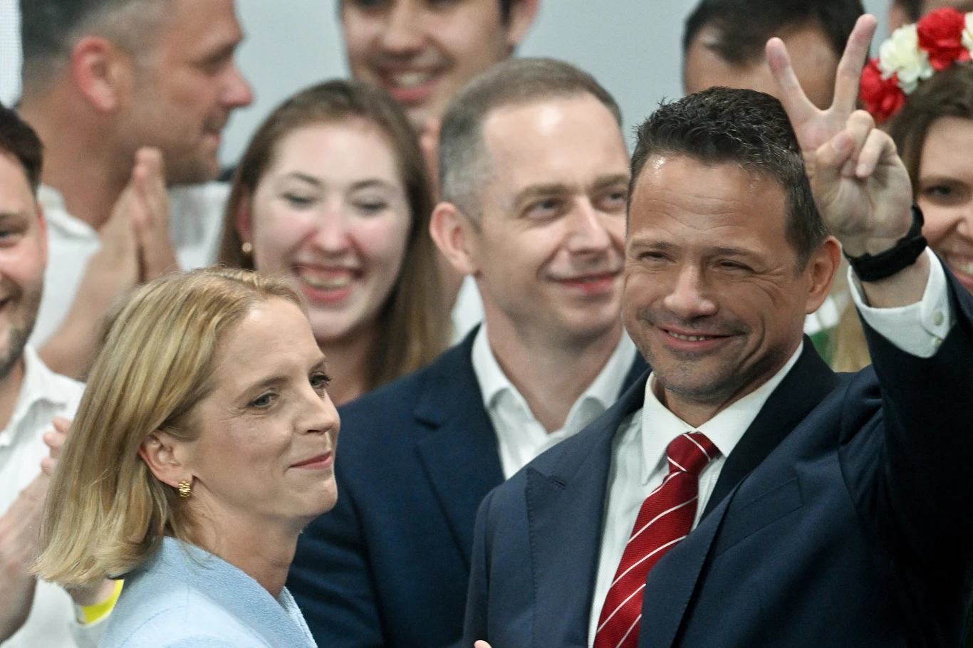 Rafał Trzaskowski według wyników sondażu exit poll zdobywa w wyborach prezydenckich 50,3% głosów 
