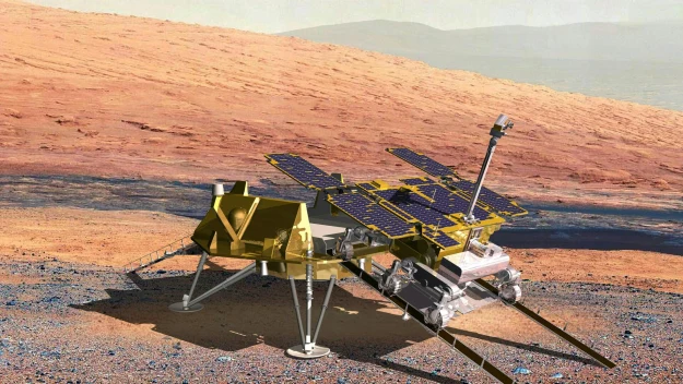 Łazik Rosalind Franklin poszuka życia na Marsie. ESA dostaje wsparcie NASA.