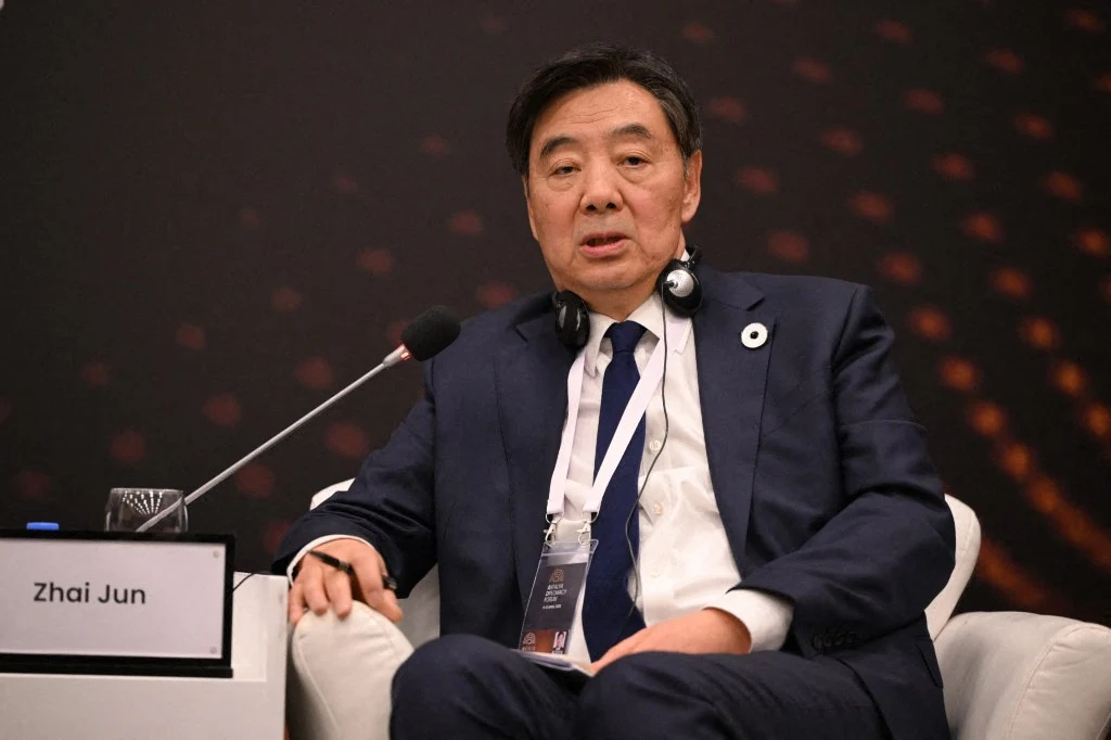 Były ambasador Chin we Francji Zhai Jun. Fot. GOKHAN BALCI