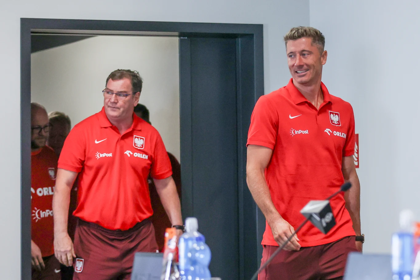 Jan Urban i Robert Lewandowski