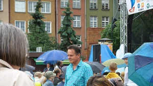 Piotr Pręgowski na Festiwalu Dobrego Humoru/ fot. Hanna Krzyżanowska