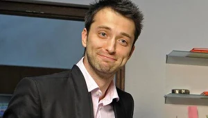 Filip Bobek na planie "BrzydUli"