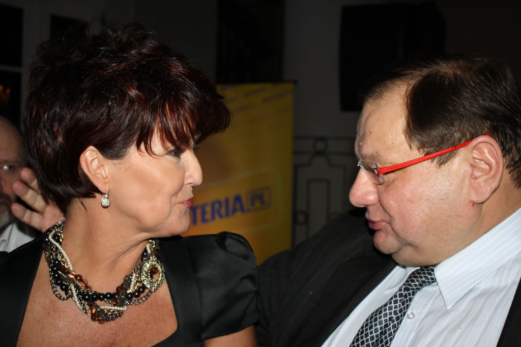 Jolanta Kwaśniewska i Ryszard Kalisz