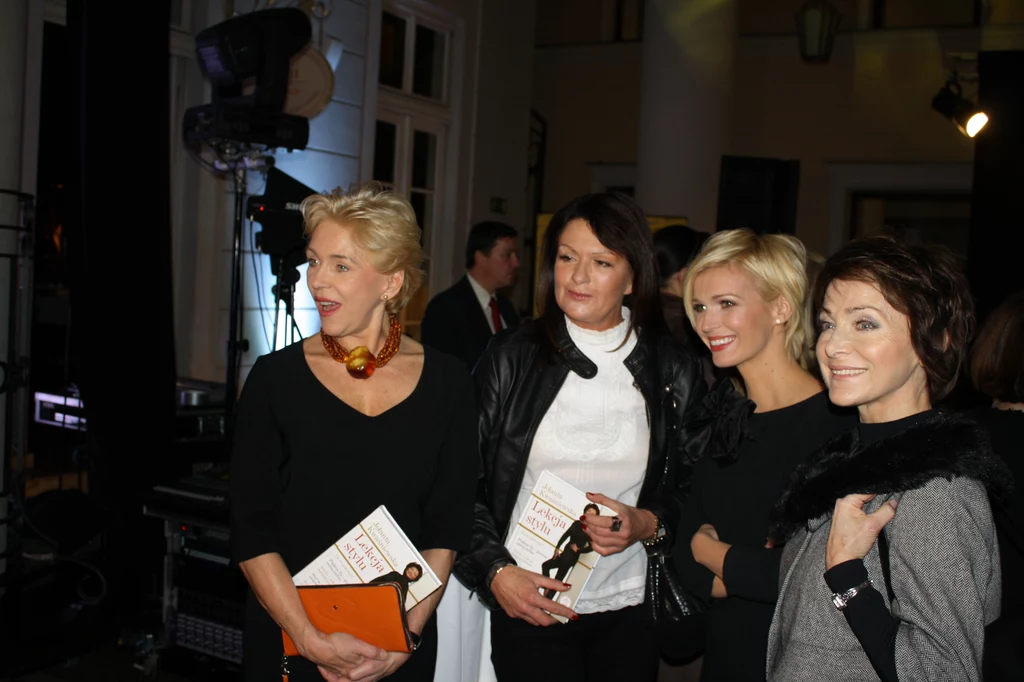 Bożena Batycka, Zofia Czernicka, Magda Mołek i Irena Jarocka