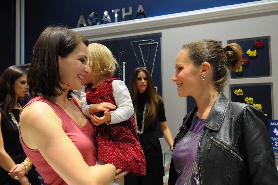 Anna Dereszowska i Monika Mrozowska