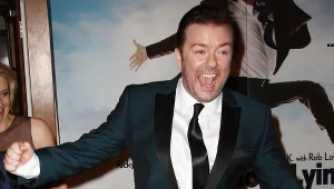 Ricky Gervais w swoim żywiole.