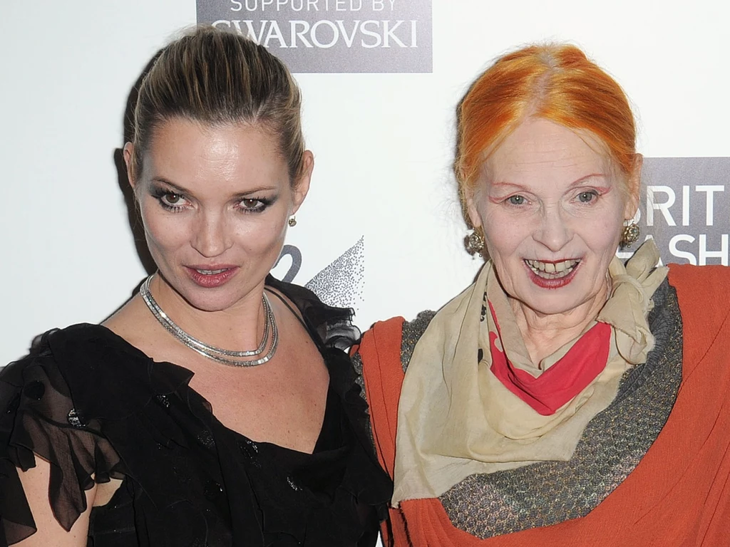 Kate Moss i Vivienne Westwood