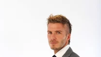 Angielski piłkarz David Beckham