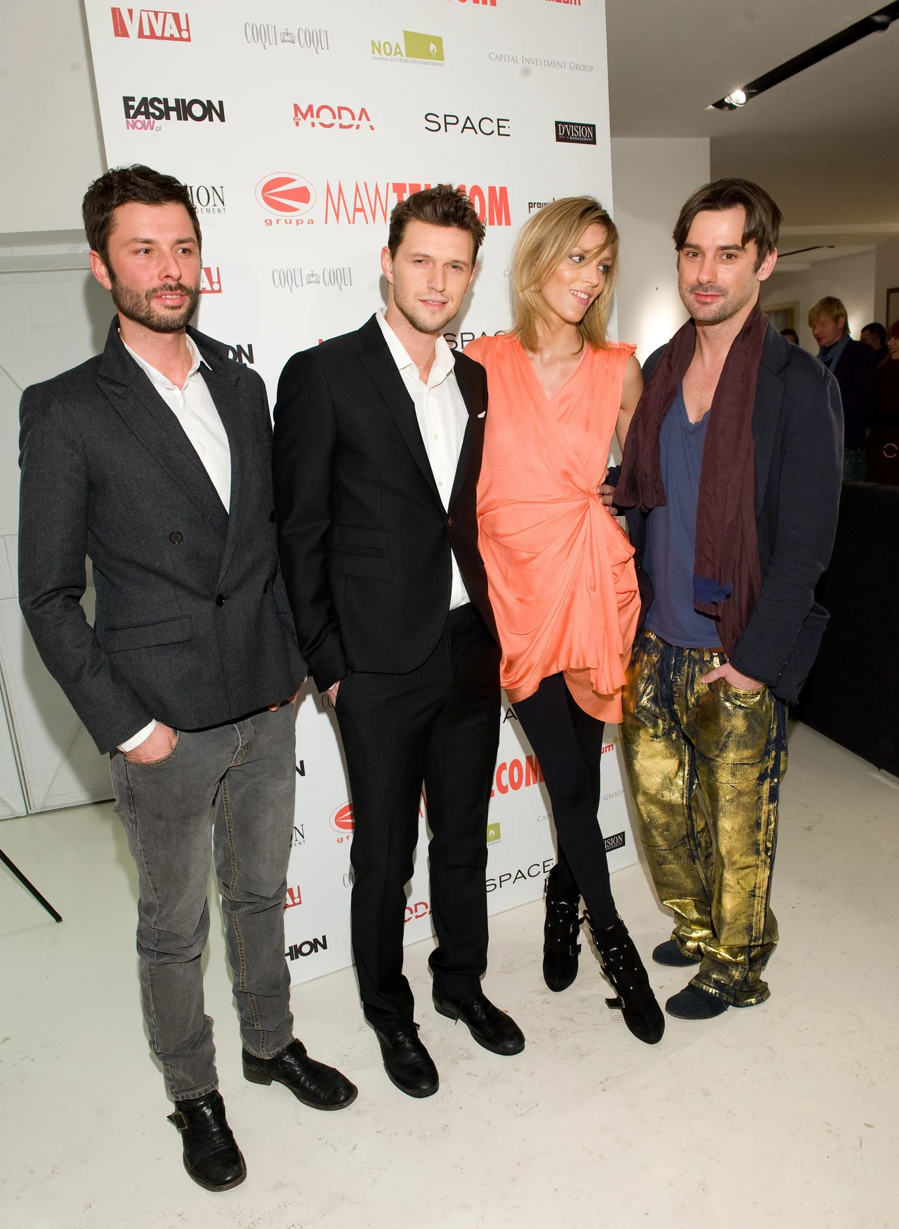 Tomasz Sadurski, Sasha Knezevic, Anja Rubik i Marcin Tyszka