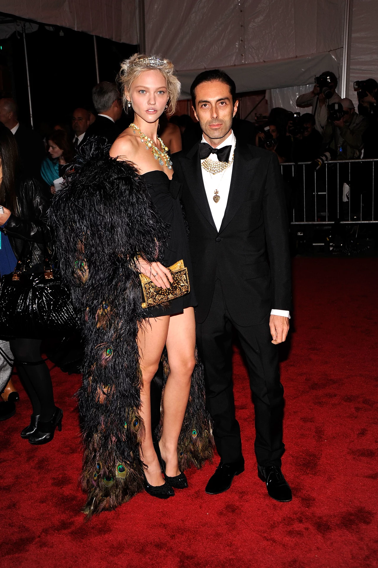 Sasha Pivovarova i Giambattista Valli Sasha Pivovarova i Giambattista Valli